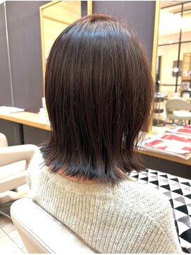 テラスアヴェダ(Terrace AVEDA) 大人可愛い美髪ハネ系ボブ