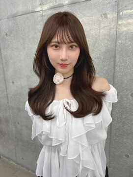 アイシー 表参道(ICY) 上品可愛い◇韓国くびれヘアチョコレートブラウン