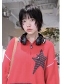ナチュラルモードなショートウルフ