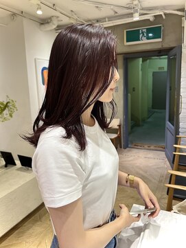 ローレン(LOREN) くびれヘア/アプリコットオレンジ/ハイライトカラー/栄/名古屋