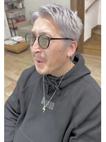 リア(Li'a)&nbsp;【青木陽典】ホワイトグレー/シルバー/ブリーチ