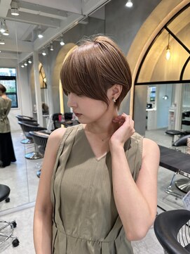 ロンドエニカ 大宮(Lond enika) ショート/ハイライトカラー/白髪/白髪ぼかし/くびれヘア/大宮