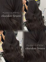 アマトウキョウスマートサロン(AMA TOKYO×Smart Salon) 韓国ヘア 透明感 チョコレートブラウン