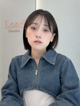 ロンドリゼル 札幌(Lond RiseL) ◯ オリーブグレー/韓国/レイヤーカット/髪質改善/縮毛矯正/札幌
