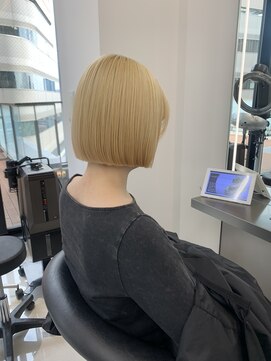 ザザ ZA/ZA 茗荷谷 切りっぱなしボブ