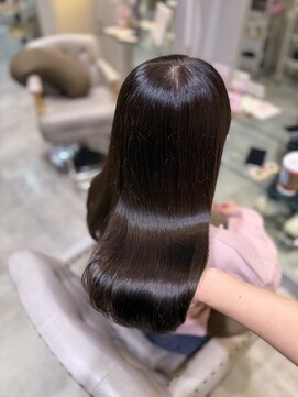 ラメール(MAISON LA MER) 【MANAMI】グレージュ/艶カラー/髪質改善