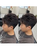 フェザーパーマフェザーショート