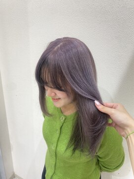 アストレアバイニケ(ASTRAEA by nike) ラベンダーグレージュ×インナーブラック