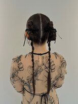 ミンクスオーバー(MINX OVER)&nbsp;【ヘアセット】ツイン編み下ろし