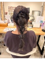 ヘッズ(HEADZ)&nbsp;ポニテ編みおろし