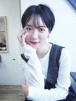 ハウスアンドヘアーワークス(House&Hair works) 前髪長め大人小顔ショート30代40代50代 藤沢