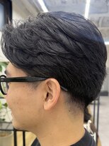 ナム 錦糸町(NAM)&nbsp;MEN'S HAIR/ブルーブラック/フェザーパーマ/錦糸町
