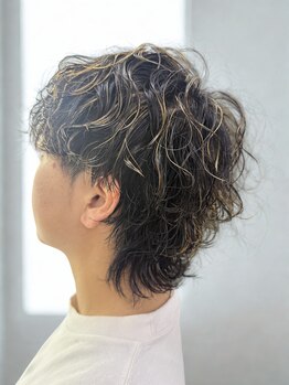 フワフワ(fwfw)の写真/ナチュラルパーマで毛流れを創る!カット+贅沢ヘッドスパで清潔感◎