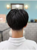 メンズカットツーブロックハイスクール