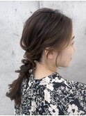 丸顔/卵型/顔型別ヘアスタイル/ヘアセット/結婚式/韓国/小顔