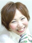 ふんわりショートスタイル