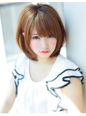 《AFLOATディル裕二朗》ナチュラル立体感な小顔ミディアムヘア