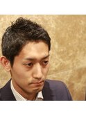 ナチュラルパーマショート   ＜理容室＞