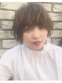 大人小顔ショートボブ　カット　【池袋】
