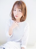 アンジュヘアー 大人かわいい軽めボブ