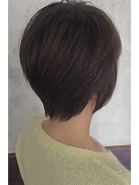 レセ 南柏店(Laissez)&nbsp;ショートグラボブ×アッシュバイオレット/ショートヘア/透明感