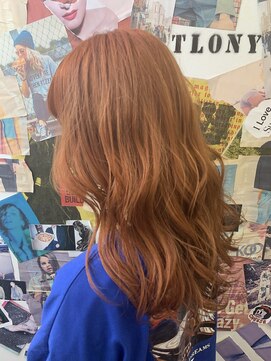 トロニー(TLONY) 渋谷TLONY オレンジカラー/stylist miaki