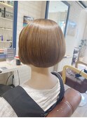 【髪質改善ミネコラ】×ミニボブ