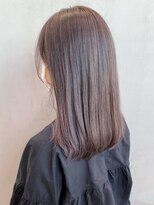 アイティー バイ アルバム 中野店(IT by ALBUM)&nbsp;ラベンダーベージュ_ピンクベージュボブルフ_ba309862