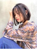 Ameri ニュアンスボブ　イルミナカラー　【新宿】