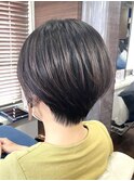 大人ショート 耳が透ける綺麗め【坂根】
