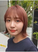 大人かわいい10代20代30代ショードボブ丸みショート
