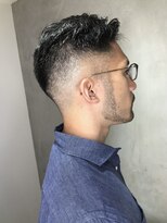 ヘアーブリーズ 瑞浪(hair breeze) 20代30代40代メンズビジネスツーブロックアッシュブラック