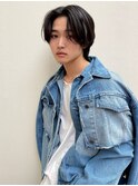 原宿 H[eitf] RUKA メンズ ナチュラル センターパート