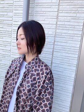 ヘアストーリー リズム(hair story r ism) こだわりの前下がりショート♪30代40代50代