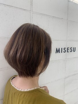 ミセス 天神店(MISESU) ショートボブ