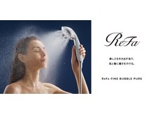 クレール ヘアアンドスパ(CLAIR Hair&Spa)の雰囲気（「全席にRefa最新シャワーヘッド【ファインバブル】を常備」）