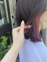 ルフュージュ(hair atelier le refuge) イヤリングカラー / miyu