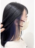 【イヤリングカラー】×【ブルーラベンダー】