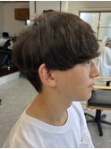 波巻きスパイラルパーマツイストパーマメンズマッシュパーマ