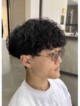 スイッチ(men's SWITCH) 大分メンズ波巻きスパイラルパーマツイストツーブロックマッシュ