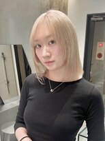 ソル 栄矢場町(SOL)&nbsp;ホワイトミルクティー/ホワイトベージュ/名古屋美容院