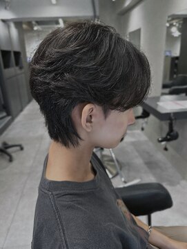 ハイプ 名古屋栄(HYPE) センターパートショートウルフ(栄/名古屋/メンズ)