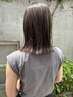 【手触り◎】似合わせカット＋トリートメント　￥9900～
