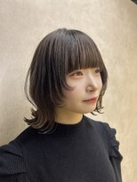 スタイル スマート サロン(STYLE smart salon)&nbsp;ウルフ風顔周りレイヤーボブ【ことこ】