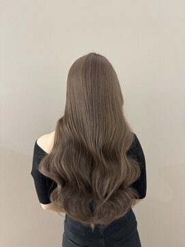 イオエ 岡本(ioe) レイヤーロング/ブリーチなしダブルカラー/髪質改善/神戸