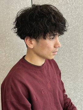 ニアウ 太田店(Niau) ツイストスパイラルパーマ波巻きスパイラルパーマ群馬太田眉毛