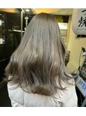 オリーブベージュ　20代/30代/ブリーチあり