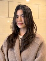 ジアン テラス(GIEN TERRASSE)&nbsp;ゆるふわレイヤー/ナチュラルブラウン