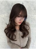 顔周りレイヤー/ワンホン/韓国レイヤー/ハッシュカット/くびれ