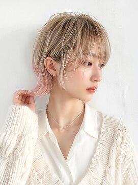 フランヘア 箱崎店(Flan hair) ハイトーンショート